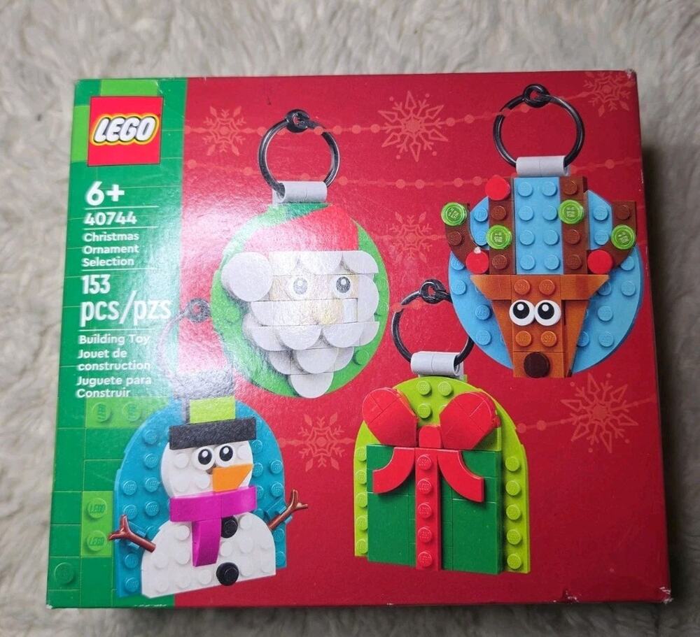 Lego 40744 Christmas Ornament Selection Set Factory Sealed 2024